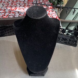 Black Velvet Necklace Display Stand